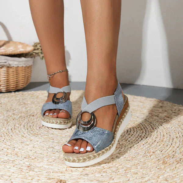 Saoirse – Orthopedic Wedge Sandals | Ultimate Support & Elegant Design