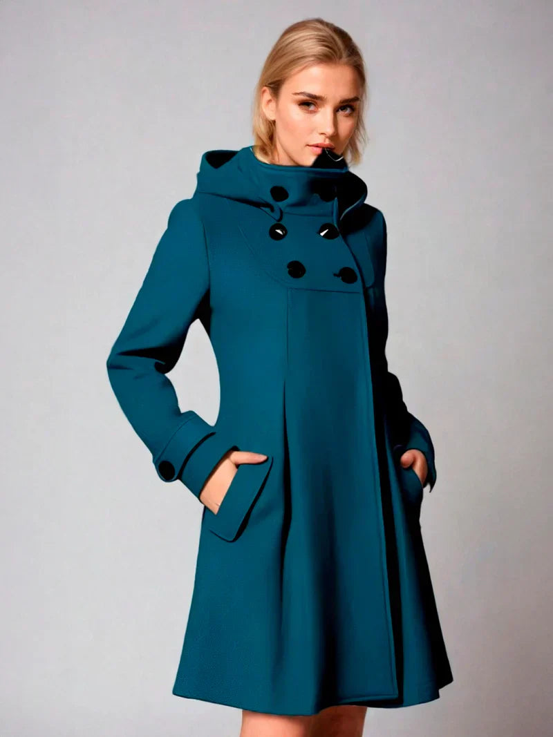 Aoife - Cozy Long Coat | Soft Fabric and Timeless Style