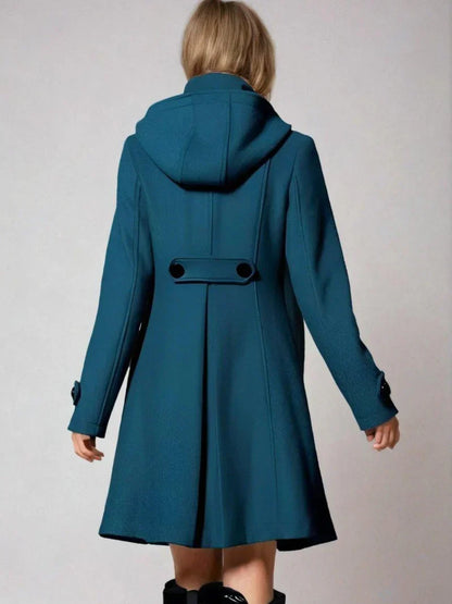 Aoife - Cozy Long Coat | Soft Fabric and Timeless Style