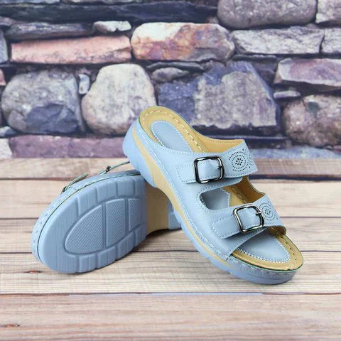 Sinead - Orthopaedic Leather Sandals | Comfort Meets Style for All-Day Wear