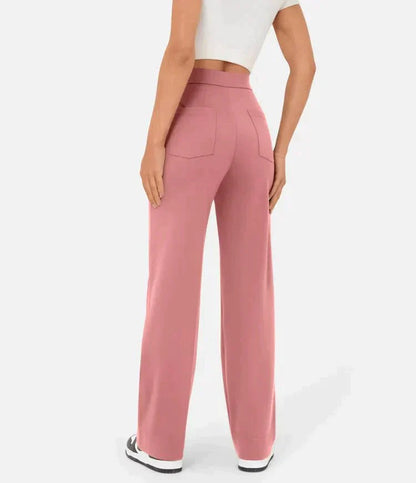 Aisling - High Waisted Casual Trousers | Stylish and Comfortable Fit for Everyday Wear